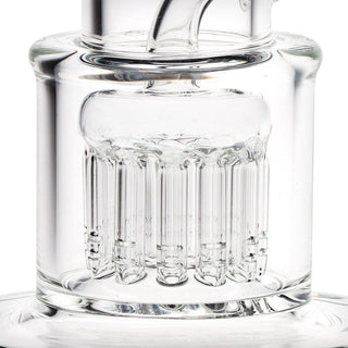 Pulsar 12 Arm Perc Chugger Glass Water Pipe - 10" / 14mm F