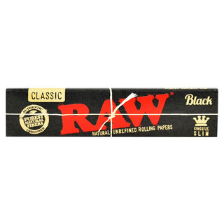 Raw Black Classic Rolling Papers - Horny Stoner