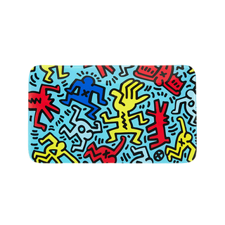 K. Haring Glass Rolling Tray