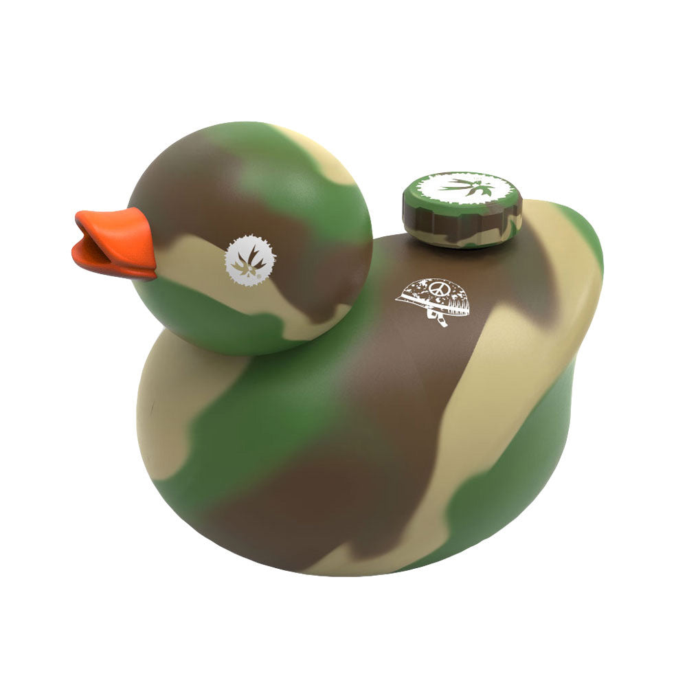 Piecemaker Kwack Silicone Duck Bong - Horny Stoner