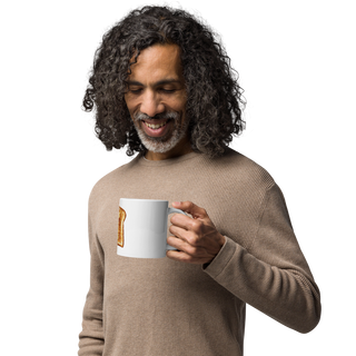 Wake & Bake Toast White glossy mug