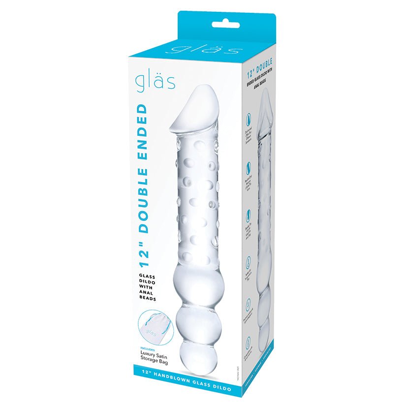 Two-In-One Glass Dildo - Horny Stoner