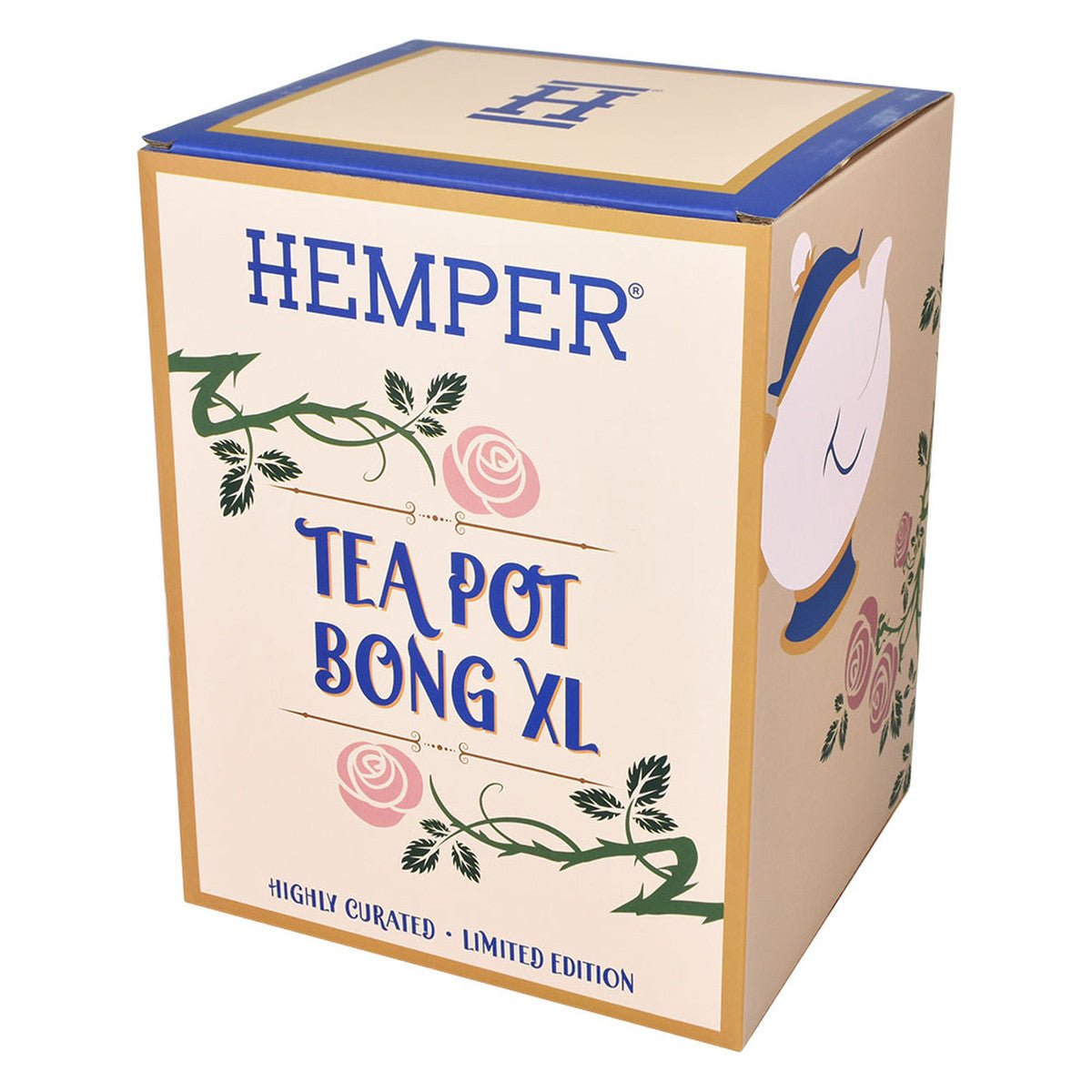 Potts Teapot Water Pipe - Horny Stoner