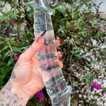 Double The Thrill Glass Wand - Horny Stoner