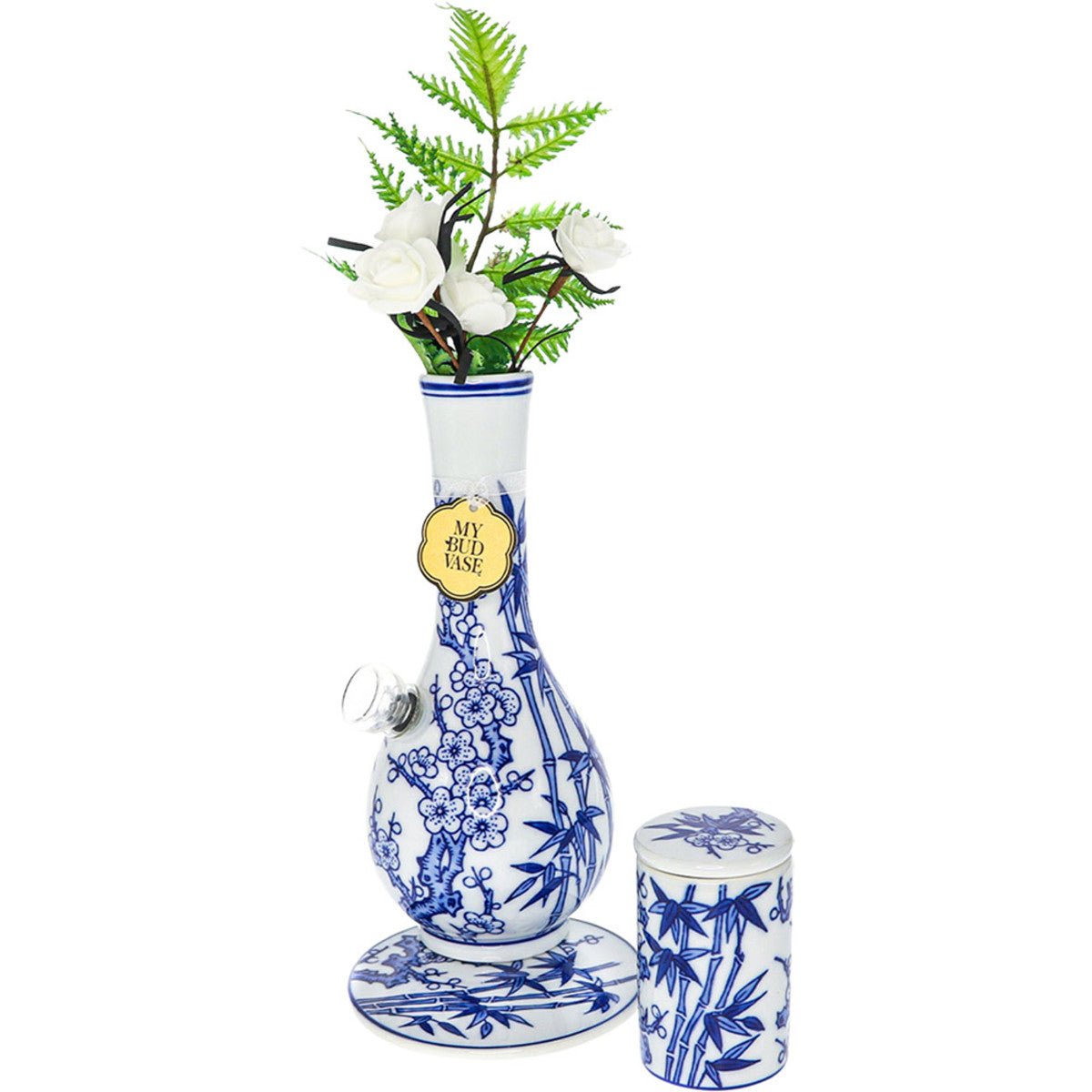 Lucky Vase Water Pipe - Horny Stoner