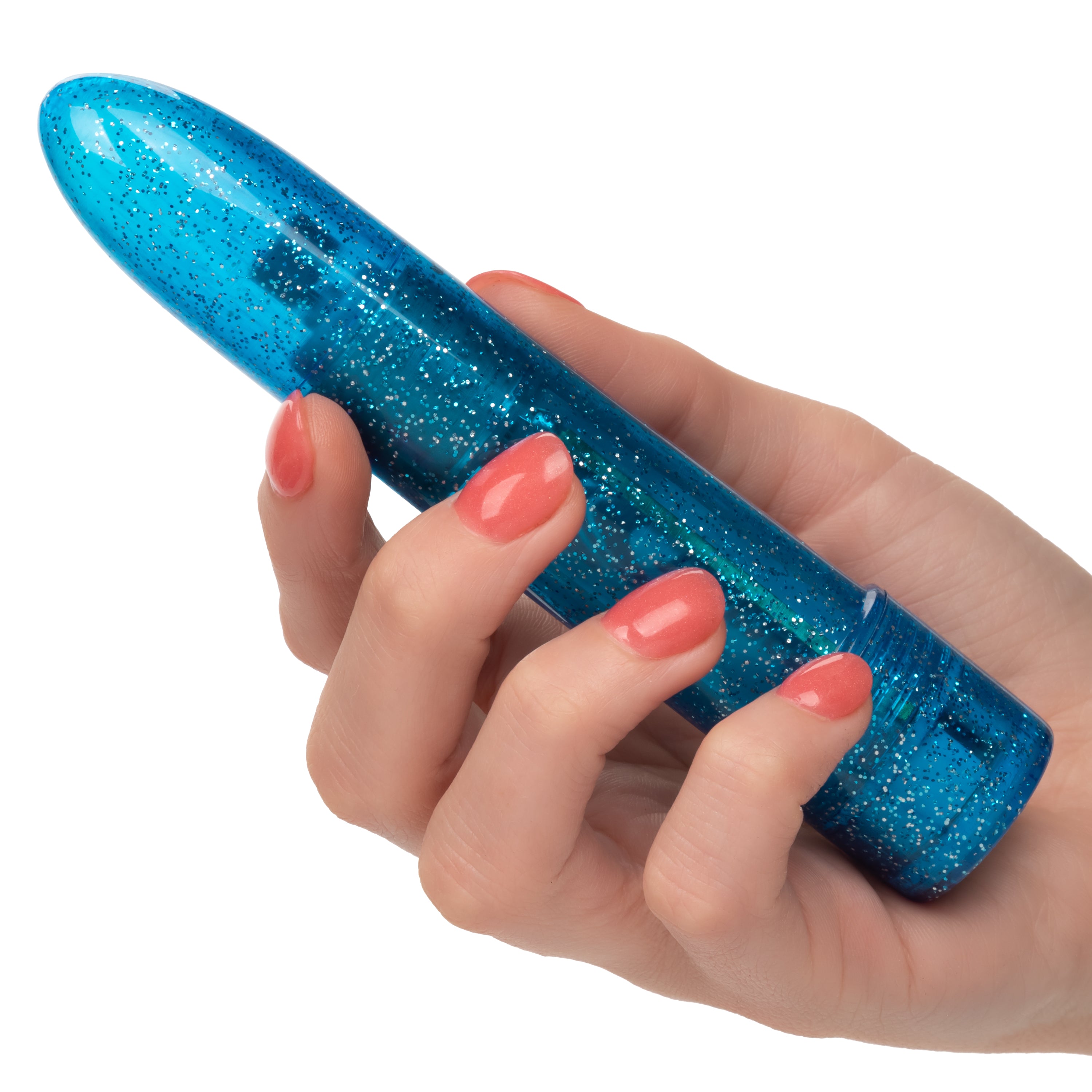 Sparkle Mini Vibe - Blue - Horny Stoner