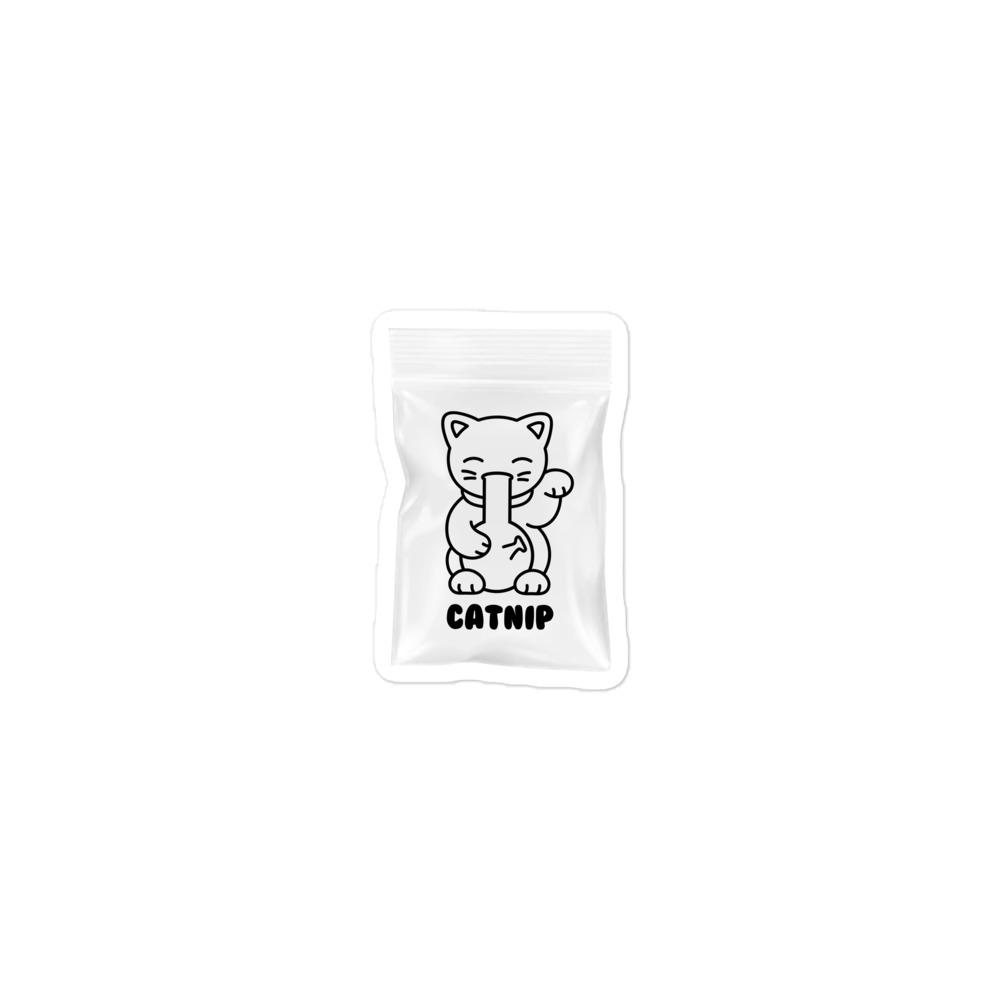 Catnip Bubble-Free Sticker - Horny Stoner