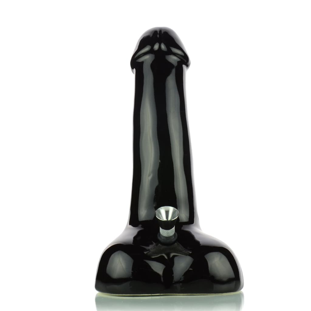 Ceramic Dilly Water Pipe - Horny Stoner