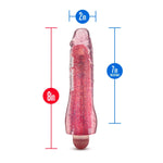 Glow Dick Glitter Vibrator - Pink - Horny Stoner Horny Stoner Toys