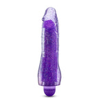 Glow Dick Glitter Vibrator - Purple - Horny Stoner Horny Stoner Toys