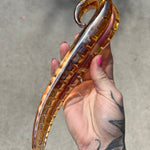 Golden Lick Glass Wand - Horny Stoner