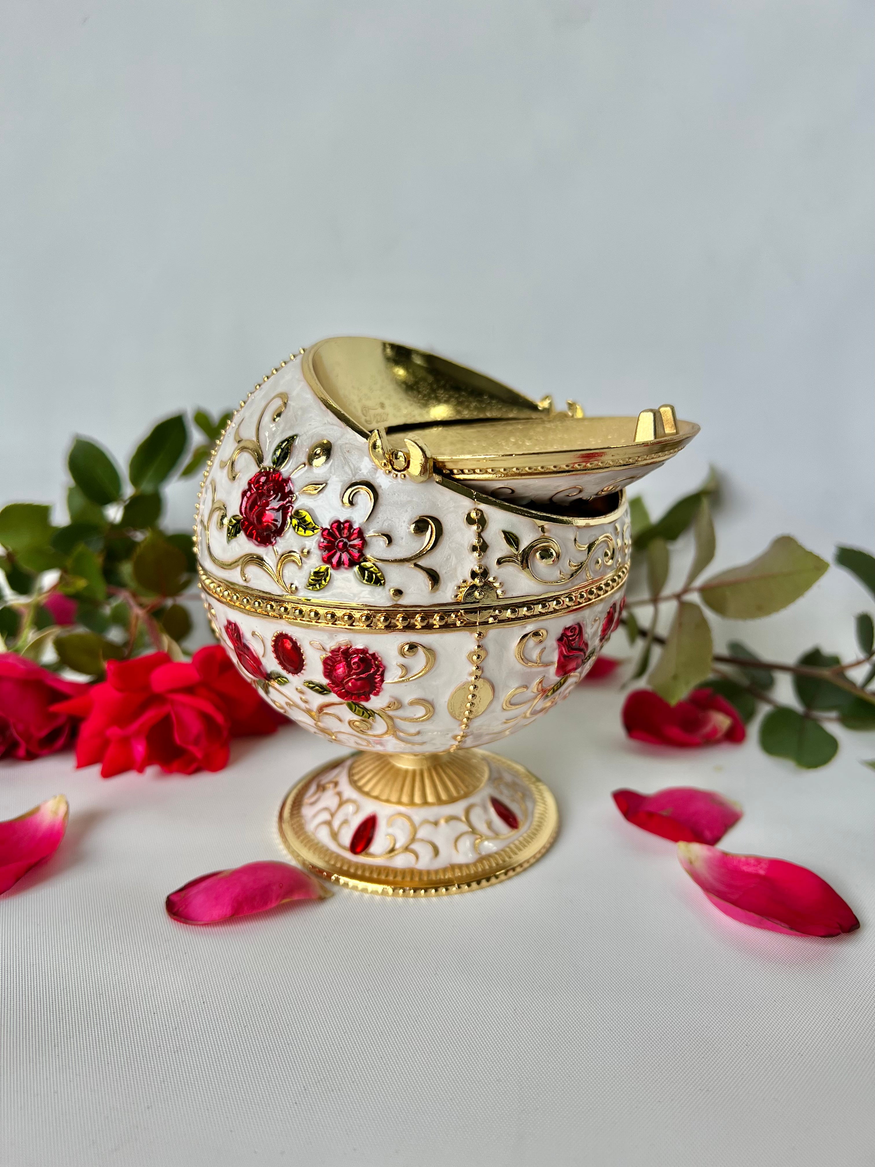 Rose Garden Fabergé Ashtray - Horny Stoner Horny Stoner Accessory