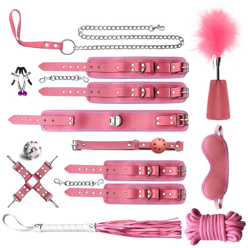 Luxe Pink Bondage Kit - Horny Stoner Horny Stoner Toys