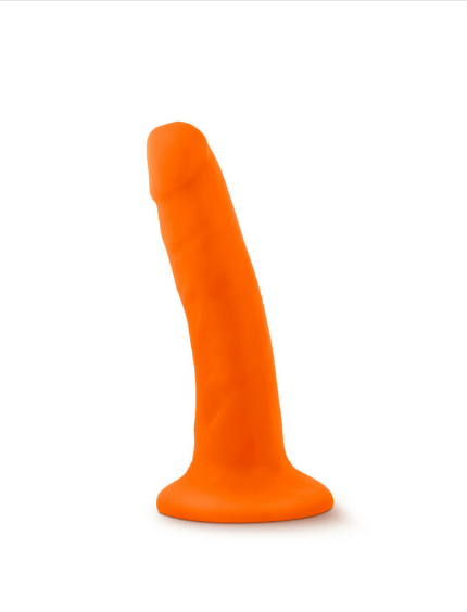 Orange Crush Dual Density Dildo - 6" - Horny Stoner