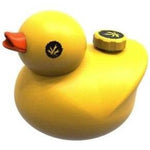 Squeaky Clean Silicone Rubber Duckie Water Pipe - Horny Stoner Horny Stoner Pipe
